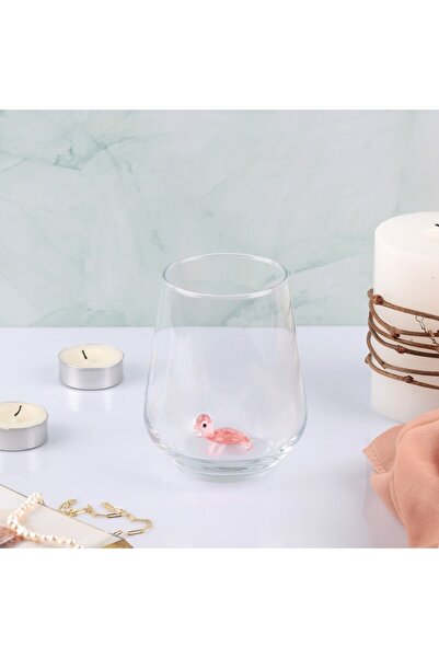 ADAMODART Caretta Sea Turtle Figured Handmade Single Water Cup - pink