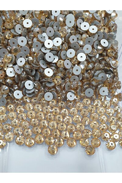 CRYSTALSHOP Dikme Kristal Pul - 6mm Aur (50 GR - 500 AD)