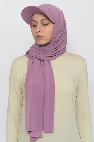 Altobeh Практичний капелюх з лікри з відкритим чоланом, пудровий