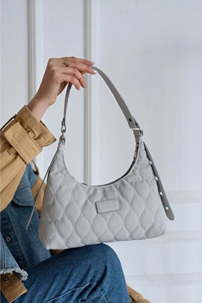 MAC&MOS Gray Women's Hand and Shoulder Bag
