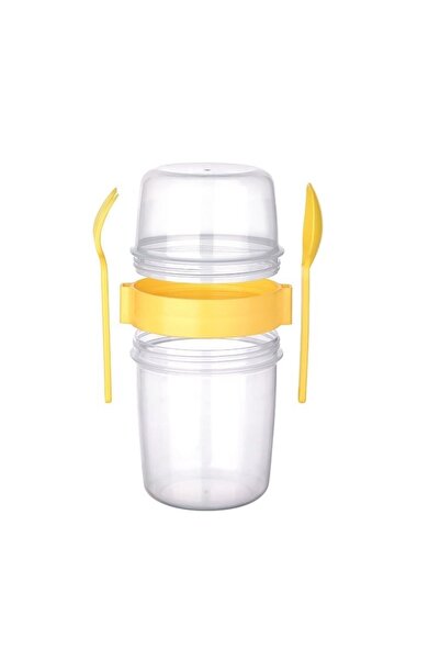 Dükkanönü Titiz Take'n Go Large Size Muesli Container 1100 ml Ap-9453