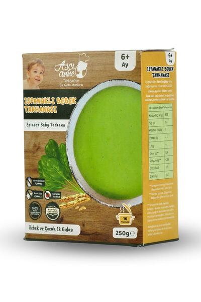 Aşçı Anne Chef Mother Spinach Baby Tarhana