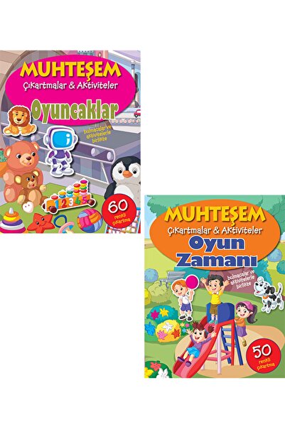 Parıltı Yayıncılık Fabulous Stickers Toys and Playtime Set