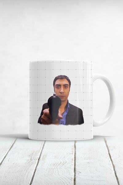 WixelArt Kurtlar Vadisi Polat Alemdar Kapı Deliği Kupa Bardak