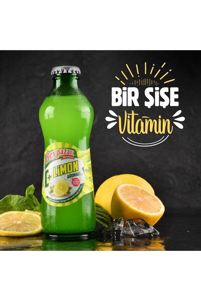 Beypazarı Doğal Maden Suyu C Vitaminli Limon Aromalı 200 Ml 24 Lü