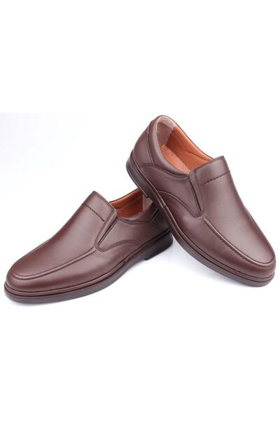 DETECTOR Inner Outer Genuine Leather Orthopedic Casual Men's Shoes Çpr095-2