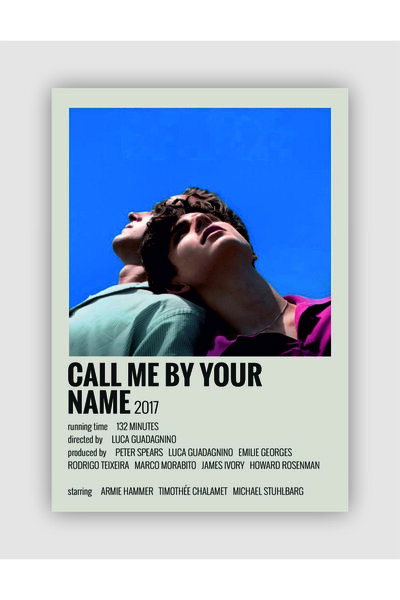 fırsatlar diyarı Carte de informații despre filmul Call Me By Your Name Poster de perete