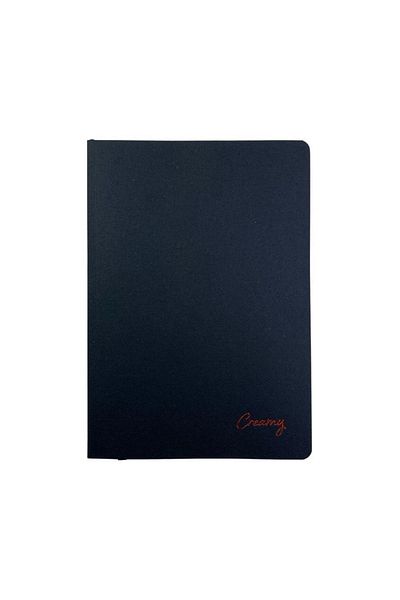 Meteksan Creamy Notebook 17x24 Cm Black