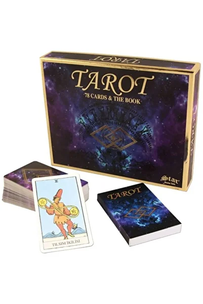 Adil Baba Tarot Cards Turkish English and Arabic Tarot Card Set with Box with User Manual
