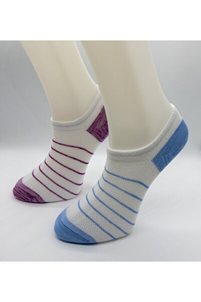 CİHO Чорапи 6 чифта дамски мрежести плетени невидими чорапи до глезена