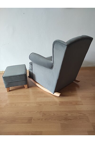 NOSSO HOME Sallanan Koltuk Tv Koltuğu Emzirme Koltuğu ( Lâra Kapitone )