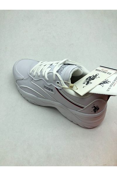 U.S. Polo Assn. US Polo AssnTracey 3fx High Sole White Unisex Sports Shoes