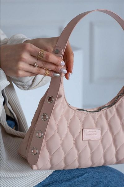 MAC&MOS Powder Color Women's Hand and Shoulder Bag