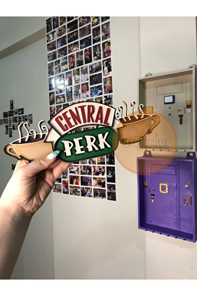 TURUNCUHANE Friends- Central Perk Logo 22 Cm