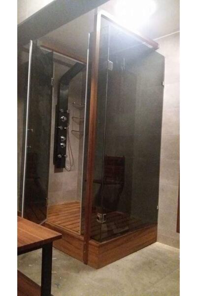 OBERS Iroko  80x110cm Ağaç Izgara Ağaç Duş Teknesi  Tik Izgara Duş Izgarası