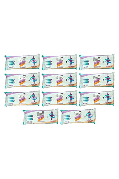 LUX 550 ورقة - مناديل تنظيف الجسم، 11x50