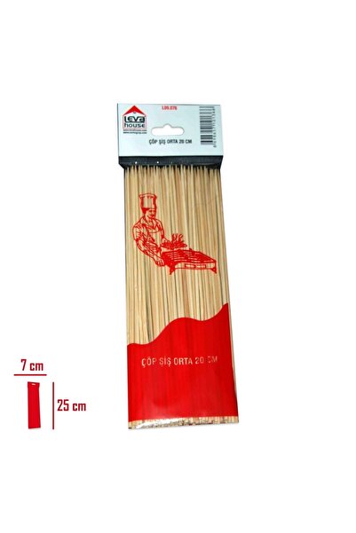 LEVA Çöp Şiş Orta 20 Cm