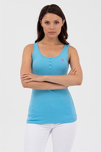 U.S. Polo Assn. U.S.polo Assn Γυναικείο αμάνικο μπλουζάκι Gedda23 1567333