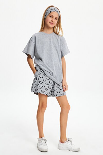 Babygiz 100% bumbac pantaloni scurți din bumbac pieptănat tricou Bandana Set ...