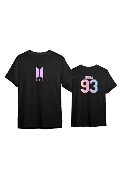 Adrift Wed Hunors Sportswear & Company Bts Suga 93 Unisex Siyah T-shirt