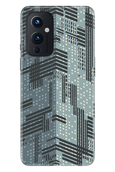 Oneplus 9 Kılıf Modern Tasarım Silikon Desenli 3d New York