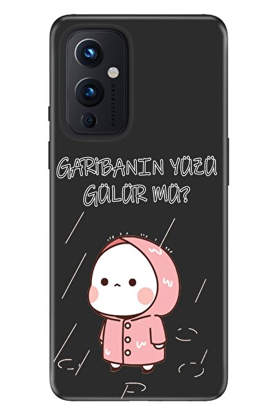 Oneplus 9 Kılıf Modern Tasarım Silikon Desenli Garibanın Yüzü Gülür Mü?