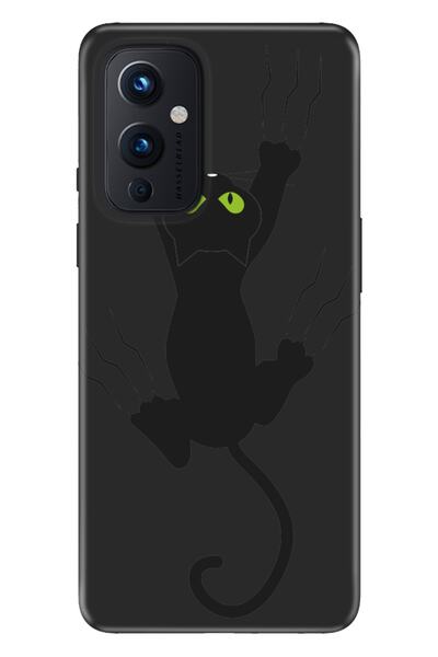 Oneplus 9 Kılıf Modern Tasarım Silikon Desenli Tırmık