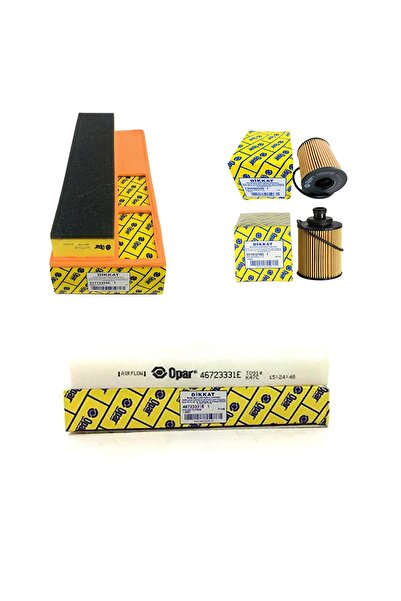 OPAR Fiat Doblo 1.3 Multijet Euro 6 Filtre Bakım Seti 95Hp 2018 ve Sonrası