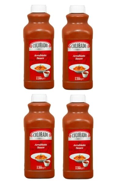 Colorado Arrabiata Makarna Sosu 2200 gr X 4 Adet