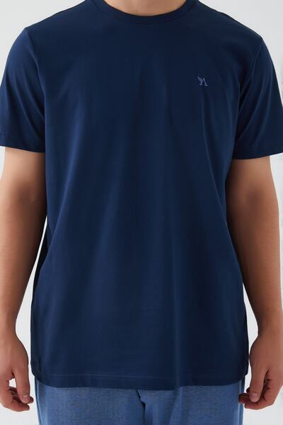 Arnetta Новий сезон бавовняний короткий рукав чоловічий піжамний комплект