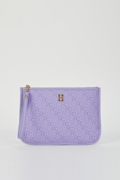 Pierre Cardin Дамски клъч и клъч чанта Tram Alphabet Lavender 05PO23Y1713