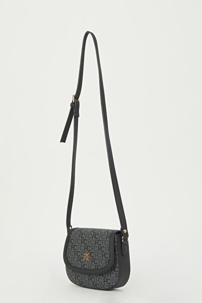 Pierre Cardin Geantă de umăr pentru femei Antracit Tram Alphabet 05PO23Y1733