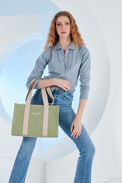 Pierre Cardin Geantă de umăr pentru femei Laurel Green 05PO23Y3507
