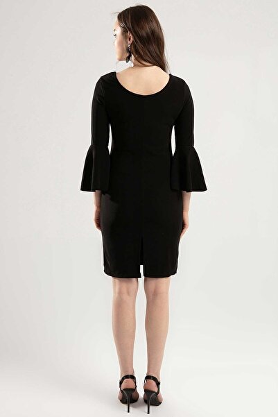 Pattaya Women's Sleeve Flounced Mini Dress P22s102-11161