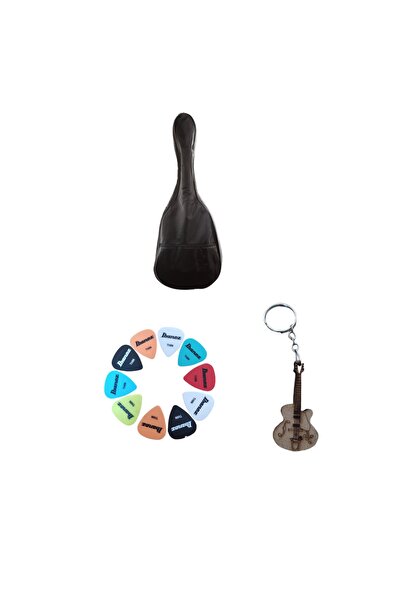 harmoni strings Husă pentru chitară (10 bucăți de chitară + breloc cadou)