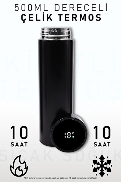 İkon store 500 Ml Dereceli Termos