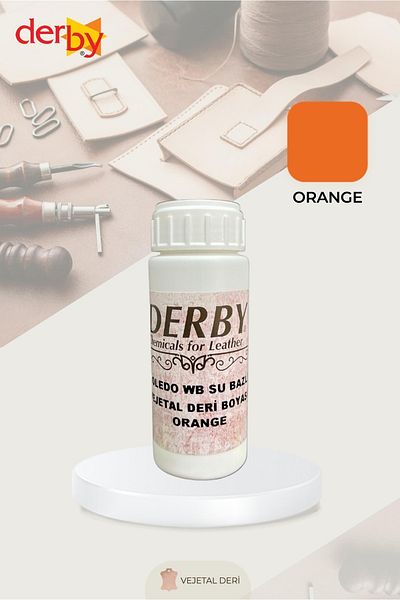 Derby Βαφή φυτικού δέρματος με βάση το νερό Doledo 100 gr Vegetable Vaketa Paint Leather Arts