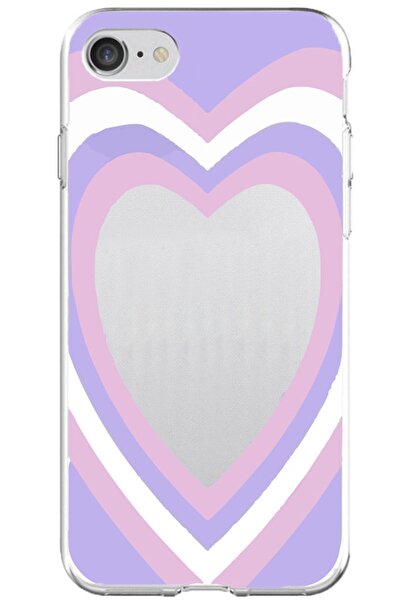 Powerfox Purple Capler Transparent Phone Case Compatible with iPhone 6