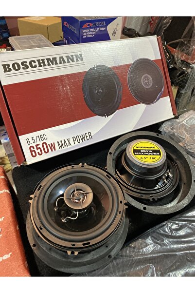 ADS Boschmaan 16 Cm Hoparlör Seti Ve Alt Kasnakları