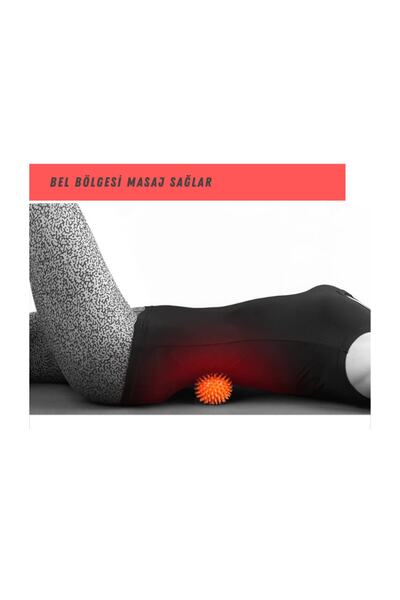 HeiN Massage Ball Spiky Ball Nerve Stimulating Hand Foot Back Leg Body Exercise Ball