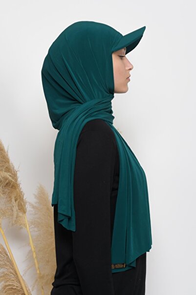 Altobeh Практичний капелюх з лікри з шал-йосун зеленого кольору