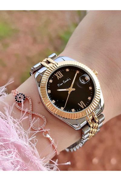 Pierre Cardin 800702F03 Steel Cord Women's Wristwatch 30 Mt Waterproof