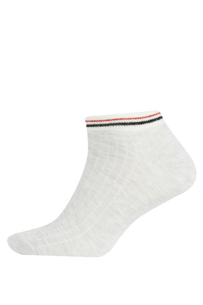 DeFacto Men's Cotton 5-Piece Booties Socks Set