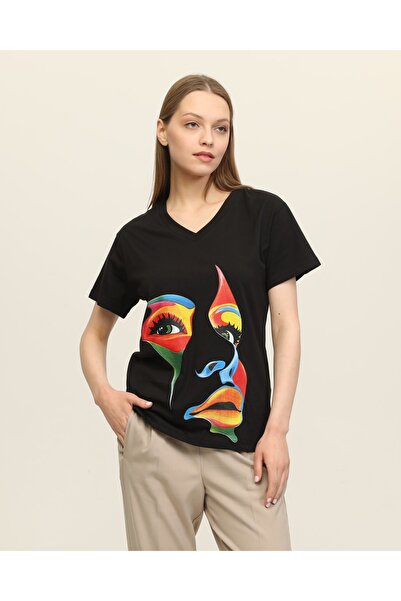 Benedetto Εκτύπωση Αναλυτικό T-Shirt
