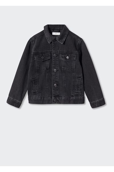 MANGO Kids Jeansjacke mit Taschen