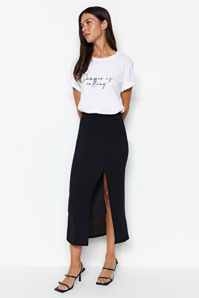 Trendyol Collection Skirt - Black - Maxi
