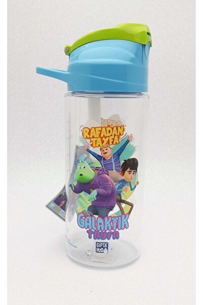 Gıpta Rafadan Tayfa Thick Tritan Flask with Straw (Drinker) 500 cc 4-k759800-5001 (mixed Color 1 Piece)