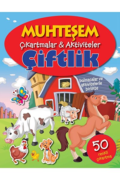 Parıltı Yayıncılık Fabulous Stickers Farm and Forest Set