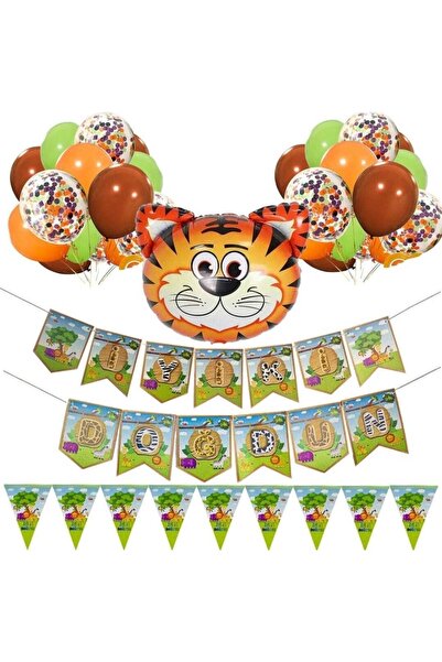 DÜVENCİ TİCARET مجموعة بالونات عيد الميلاد سفاري من çıtıpitıstore