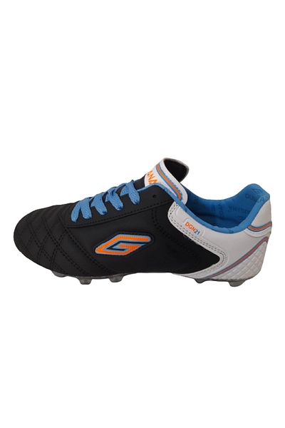 Dugana Crampon23655 Cizme de fotbal pentru bărbați cu șireturi alb-negru